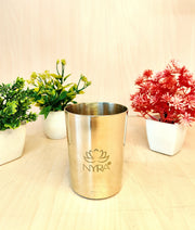 Pure Bronze Water Glass (Kansa / Phool) – Drinking Glass