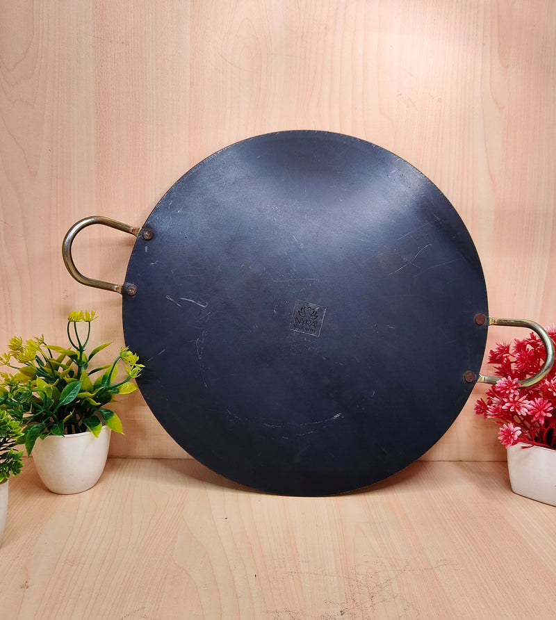 Pure Iron Tawa for Dosa/Chapati – Flat Griddle Tawa