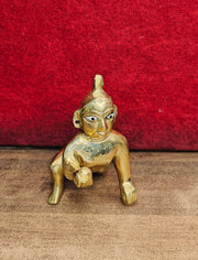 Brass Laddu Gopal Idol – Brass Hindu Idol