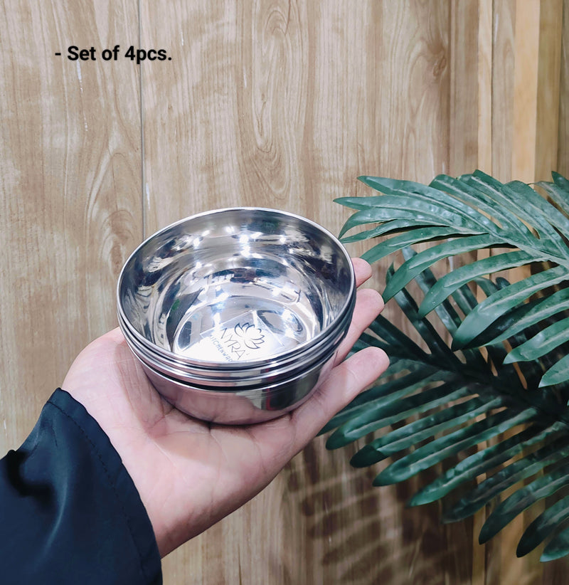 tainless Steel Heavy Gauge Bowls Set