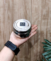 Stainless Steel Round Dibbi/Box set of 3pcs – Mini Storage Containers