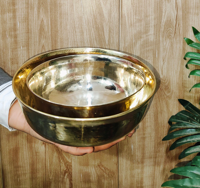 Handcrafted Brass Bowl/Katora – Serving Bowl