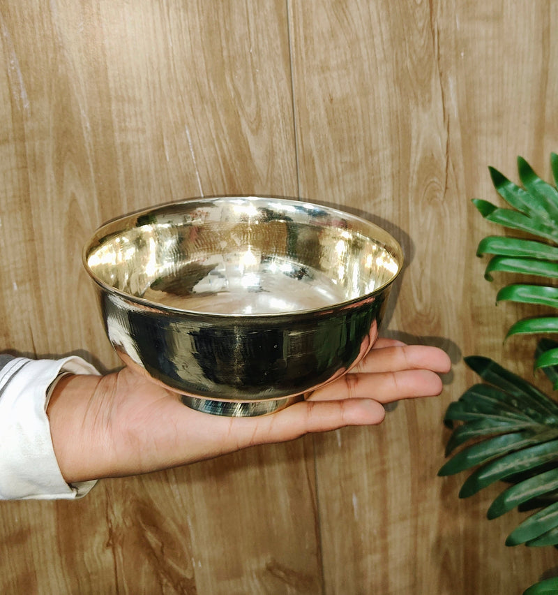 Handcrafted Brass Bowl/Katora – Serving Bowl