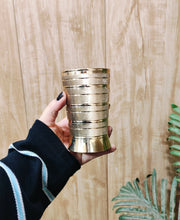 Pure Brass Peetal Designer Glass – Brass Drinking Glass