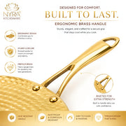 nyra-kitchenware-premium-brass-hammered-tawa-griddle-roti-pan