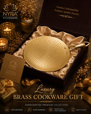 nyra-kitchenware-premium-brass-hammered-tawa-griddle-roti-pan