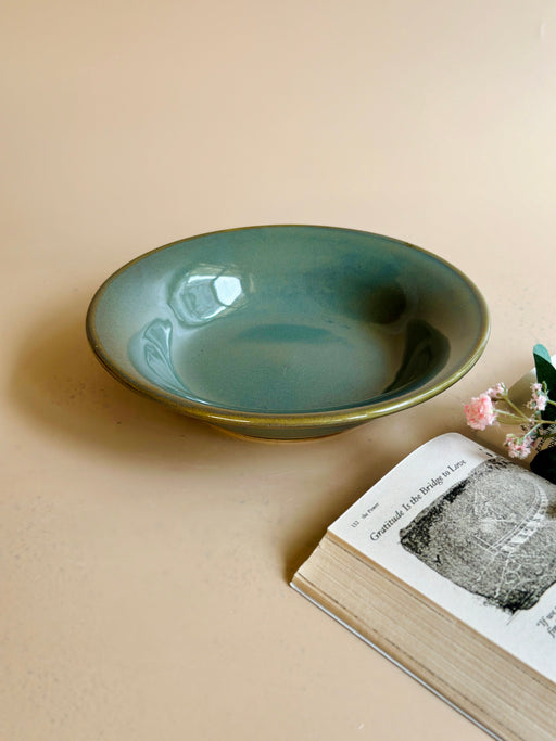 Nurture India Have It All Pasta Bowl Emerald Green