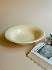 Nurture India Have It All Pasta Bowl Beige Basics