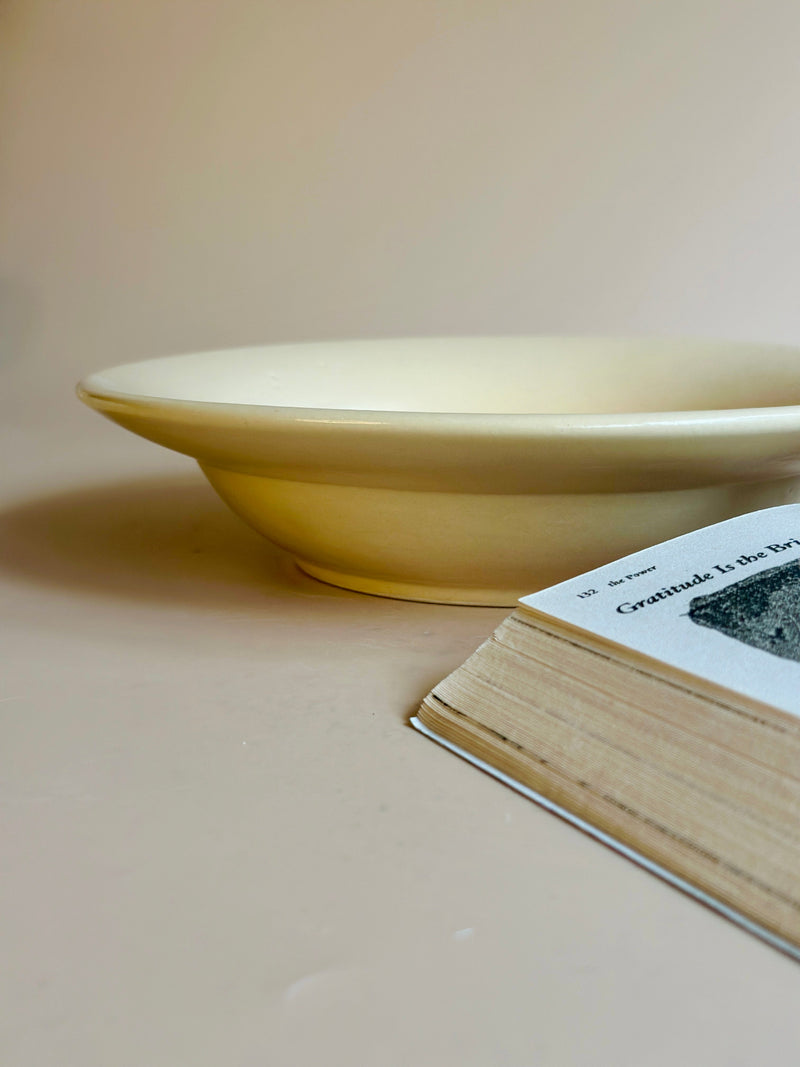 Nurture India Have It All Pasta Bowl Beige Basics