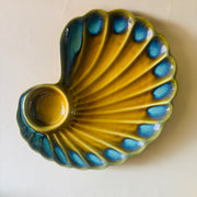 ceramic-kitchen-suncrest-mustard-peacock-platter-with-dip-bowl
