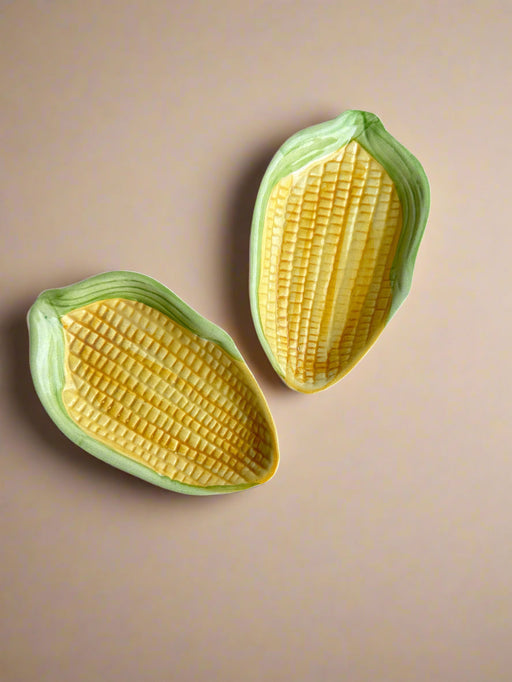 Nurture India Bhutta Corn Snack Plates 2-Piece Set