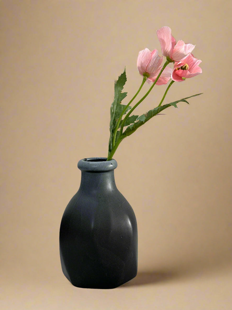 Nurture India Black Ombre Bud Vase