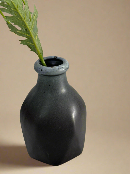 Nurture India Black Ombre Bud Vase