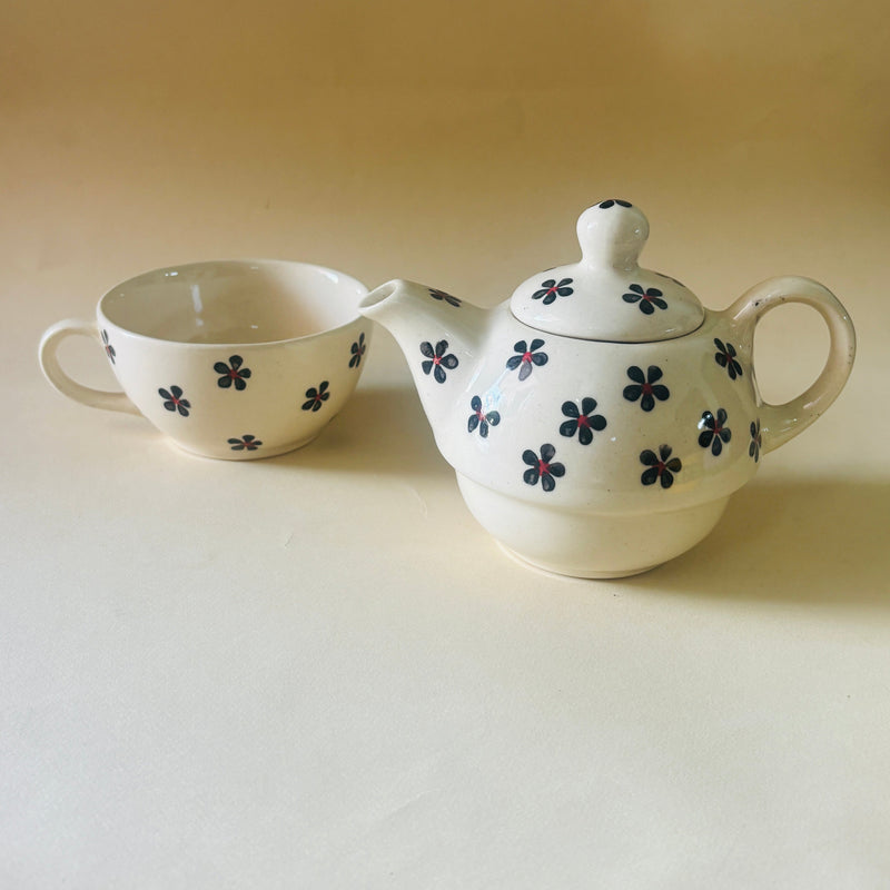 ceramic-kitchen-black-floral-tee-pot-set