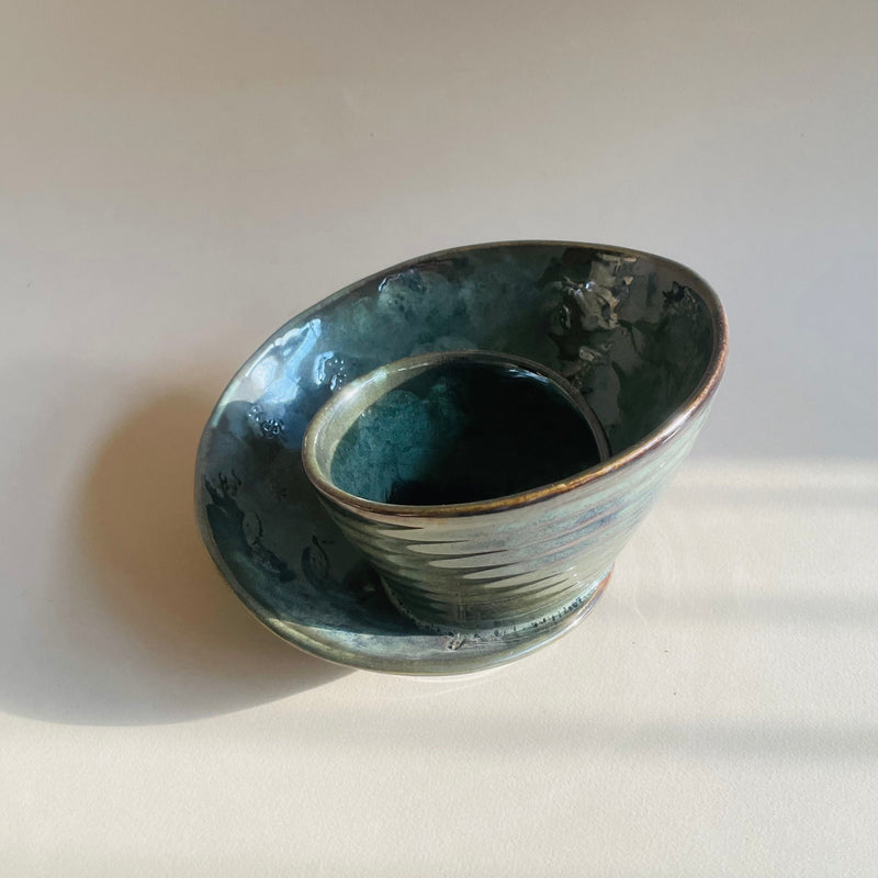 The Spirale Dip Ceramic Serving Platter