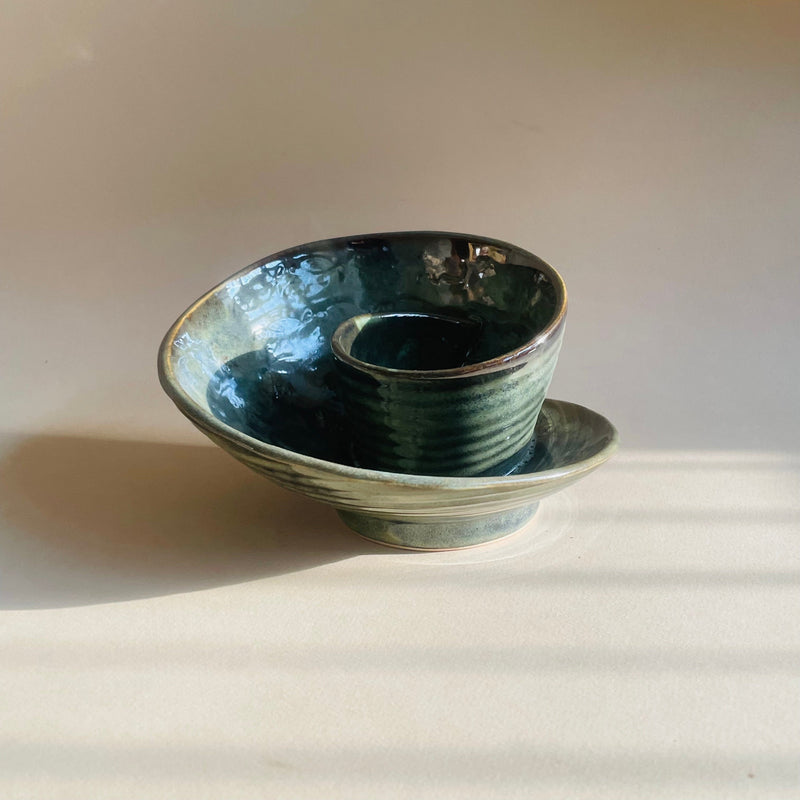 The Spirale Dip Ceramic Serving Platter