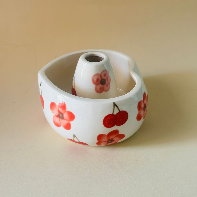 ceramic-kitchen-red-floral-matcha-bowl-whisk-holder-set-handcrafted-elegance-for-your-daily-ritual