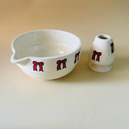 ceramic-kitchen-red-bow-matcha-bowl-whisk-holder-set-handcrafted-elegance-for-your-daily-ritual