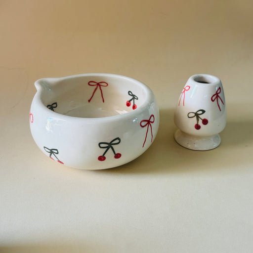 ceramic-kitchen-christmassy-matcha-bowl-whisk-holder-set