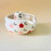 ceramic-kitchen-red-pink-floral-matcha-bowl-whisk-holder-set