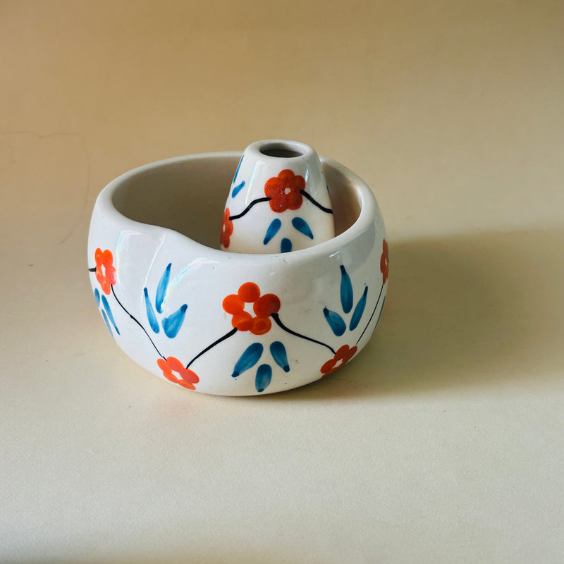 ceramic-kitchen-red-blue-floral-matcha-bowl-whisk-holder-set-handcrafted-elegance-for-your-daily-ritual