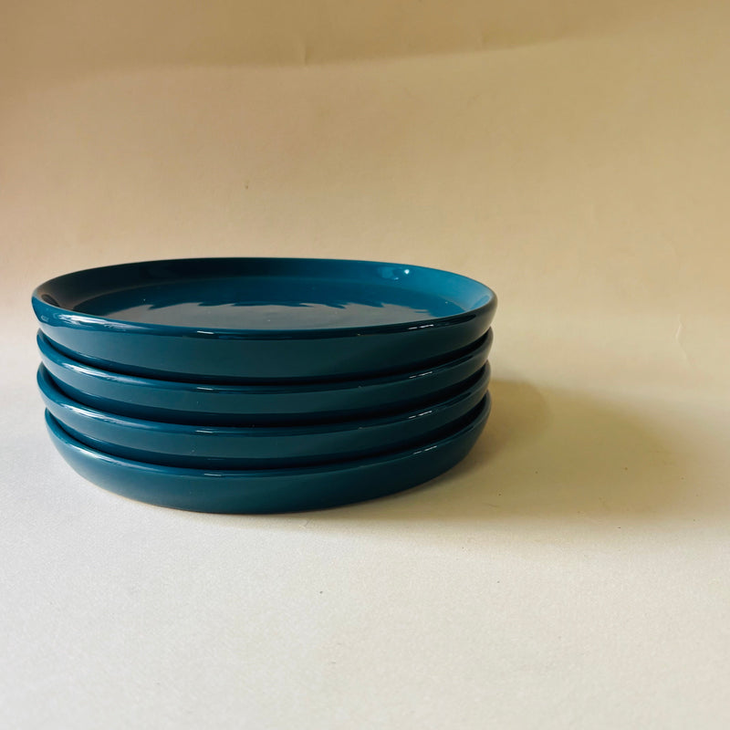 Viridi Snack Plates Ceramic Kitchenware