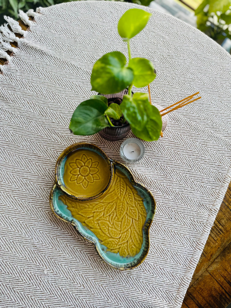 Cloud Shaped Serving Ceramic Serving Platter