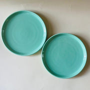 Aqua Bliss Snack Plates Ceramic Kitchenware