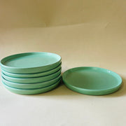 Aqua Bliss Snack Plates Ceramic Kitchenware