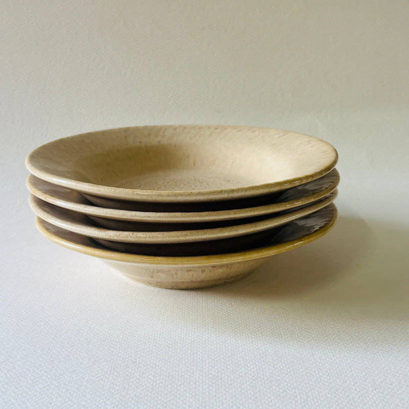 Moutarde Ceramic Pasta Plate 7 Inches Pack Of 4