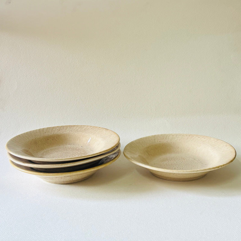 Moutarde Ceramic Pasta Plate 7 Inches Pack Of 4