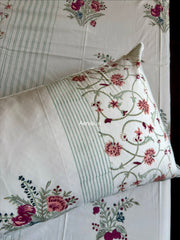 aenak-burgundy-anaar-jaal-handblock-bedsheet-dohar-combo-set