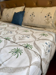 aenak-blue-floral-jaal-handblock-mulmul-cotton-reversible-dohar