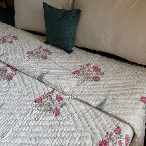 aenak-pink-blue-ashoka-handblock-reversible-mulmul-cotton-quilt