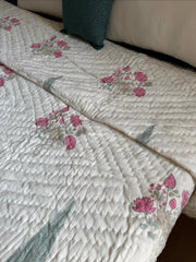 aenak-pink-blue-ashoka-handblock-reversible-mulmul-cotton-quilt