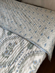 aenak-blue-periwinkle-jaal-handblock-reversible-mulmul-cotton-quilt