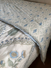 aenak-blue-periwinkle-jaal-handblock-reversible-mulmul-cotton-quilt