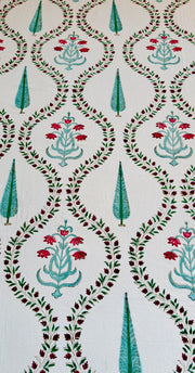 aenak-teal-green-cypress-handblock-printed-premium-cotton-set-bedsheet