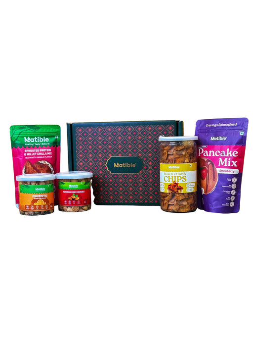 Natible Protein, Probiotics & Millet Variety Pack – Traditional Millet Based Food