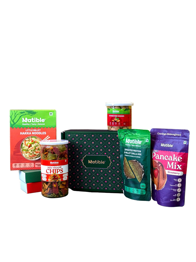 Natible Natible Kids’ Favourite Variety Pack – Traditional Millet Based Food