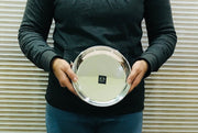 Stainless Steel quarter-size Plates  – Kitchen Utensil