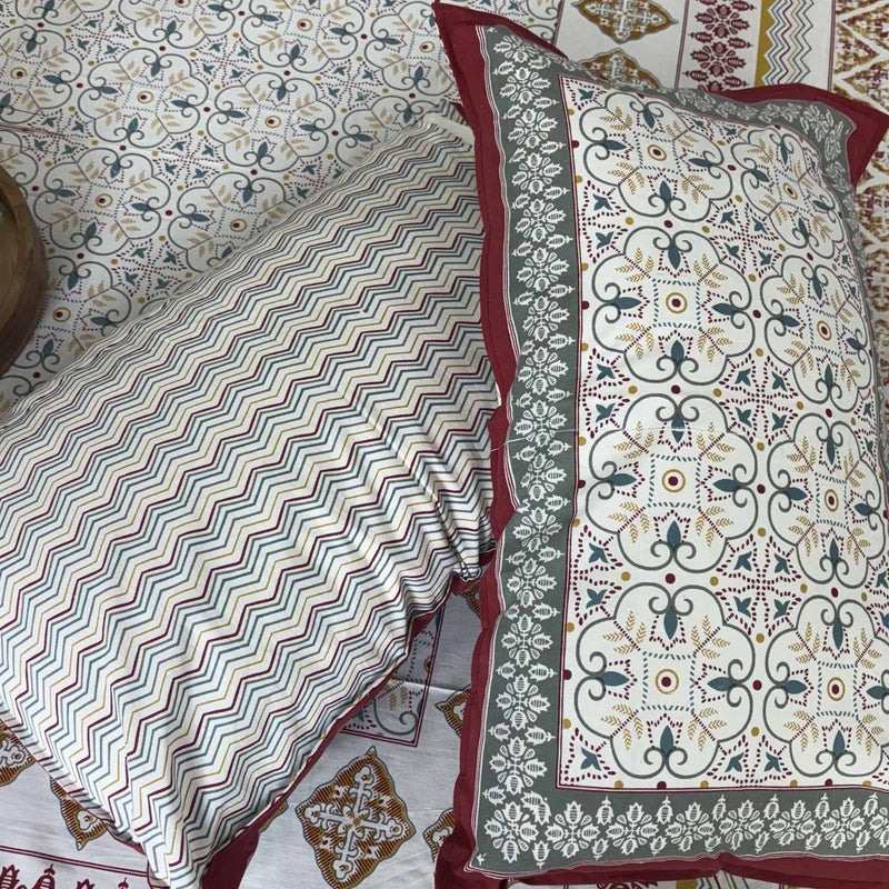 local-kala-b-11-white-flat-i-fitted-bedsheet-108x108-inches