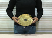 Pure Brass Pooja Thali – Serving Plate