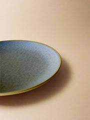 Nurture India Ocean Grey Dinner Plates 10-Inch