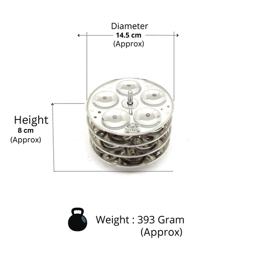 Stainless Steel Mini Idli Maker – Idli Steamer