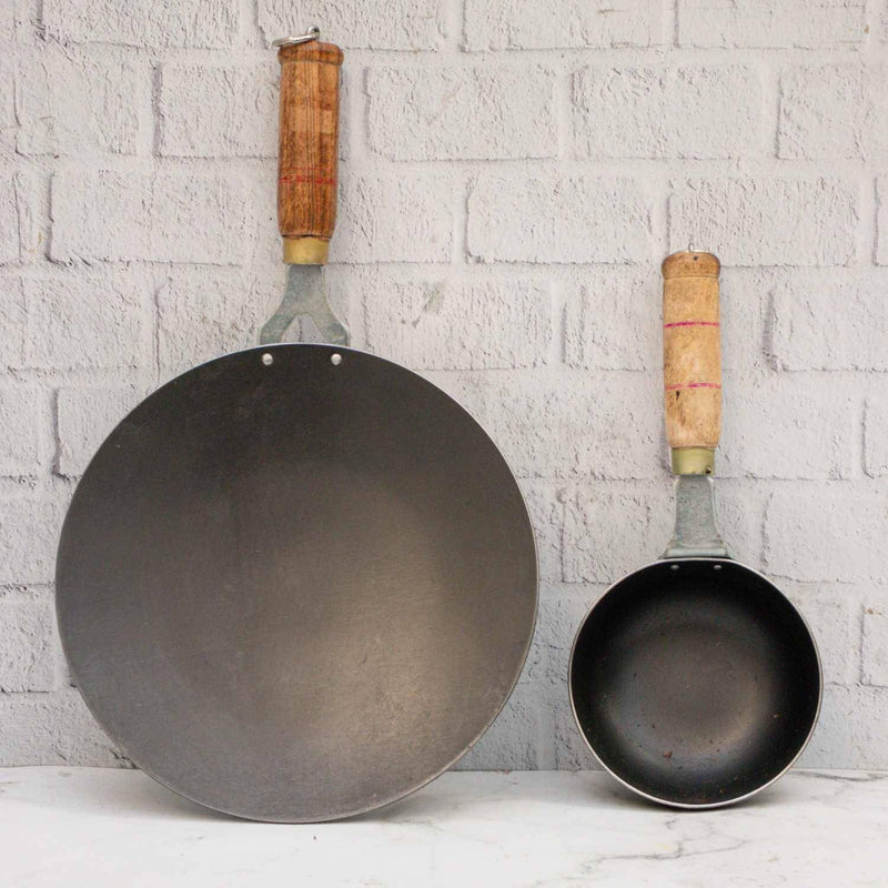 Iron Roti Tawa, Tadka Ladle Combo – Dosa Tawa
