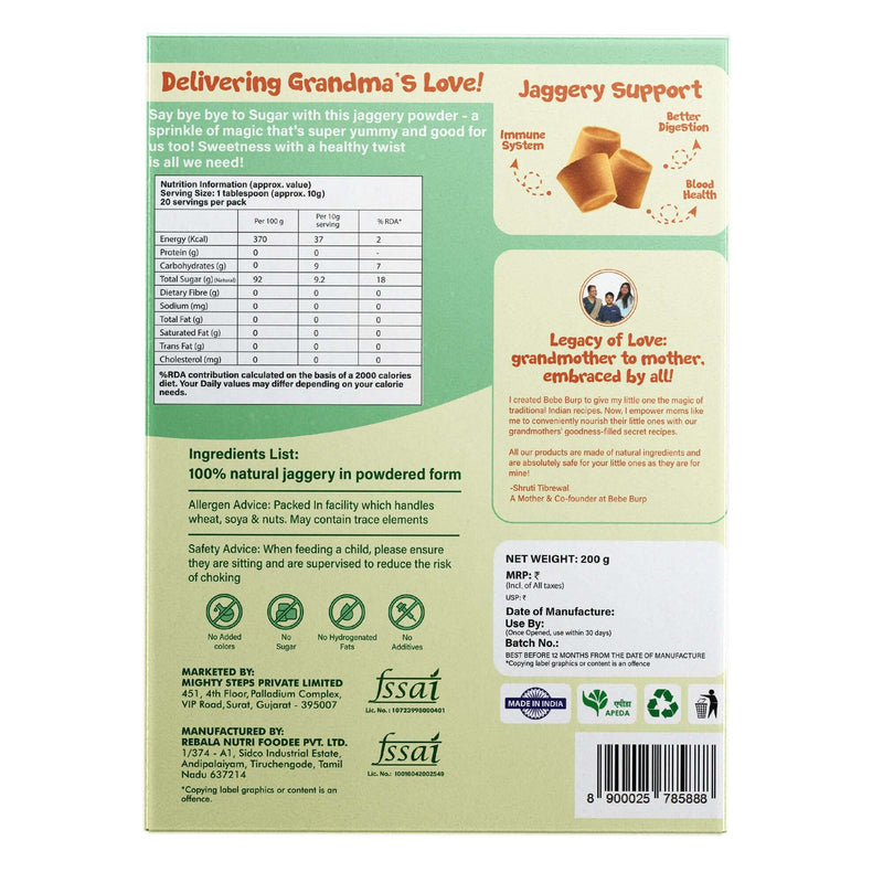 bebe-burp-jaggery-powder-natural-sweetener-sugar-substitute-kids-200g