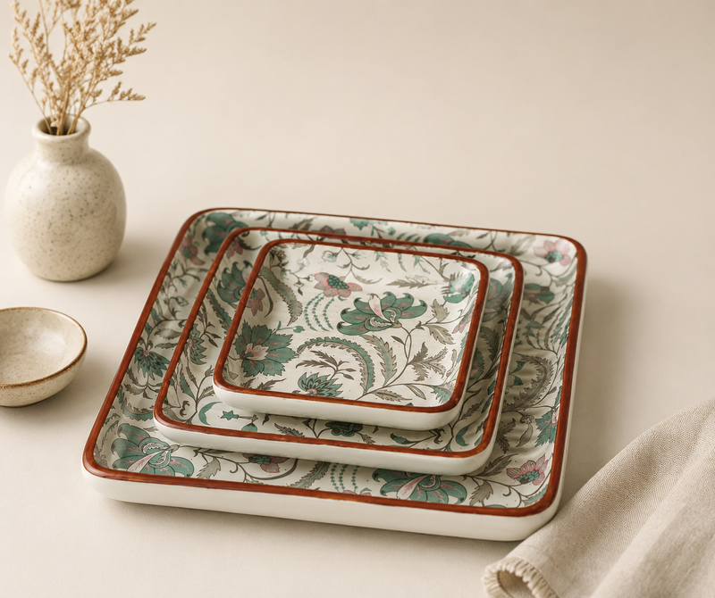 ceramic-kitchen-jardin-square-platter-set-of-3