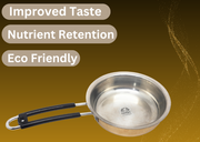 Heavy-Duty Brass Fry Pan (Kalai Coated) – Frying Pan
