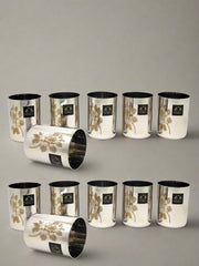 Stainless Steel Tumbler/Glass Set – Drinking Tumbler